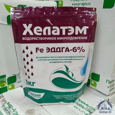 Удобрение ХЕЛАТЭМ Fe 6 Fe EDDHA (ЭДДГА) 6 % купить  в Перми