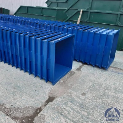 Контейнер металлический для мусора объём 1,1 м³ (евроформа)  купить  в Перми